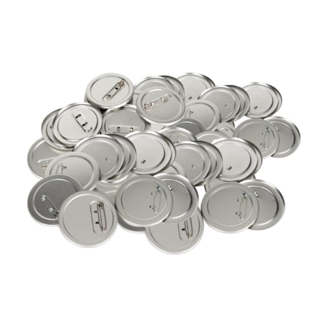 Lipstore 100x Metal Button Parts Supplies for Button Making Machine Pin Back Button 75 mm