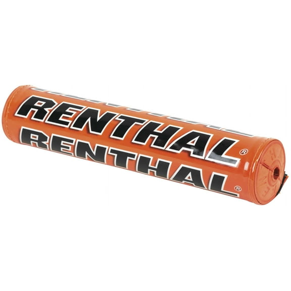 Renthal Limited Edition Sx Crossbar Pads Off-Road Motorcycle Accessories Orange 10" P323