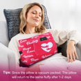 thumbnail image 2 of Mastectomy Pillow Plus Size Breast Cancer Gifts for Women After Surgery Healing Pink Pockets Mastectomy Pillow Recovery Lumpectomy Pillow After Heart Surgery Pillow Breast Reduction Pillow, 2 of 6