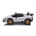 thumbnail image 3 of Licensed 24V Lamborghini Huracan 4×4 Complete Edition 2 Seater Kids Ride On Cars, Leather Seat, Rubber Tires With Remote Control, 3 of 3