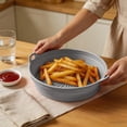 thumbnail image 6 of Air Fryer Silicone Liners Basket Reusable Food Grade Silicone Pot 7.87 Inch Collapsible Baking Tray with Handles for 5-7 Quart Air Fryers, 6 of 6
