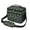 Robot and Gears, variant on Robot and Dogs Black Pattern Insulated Lunch Box for Women Men, Medium Leakproof Cooler Bag with Adjustable Strap, 10"x6.7"x8"