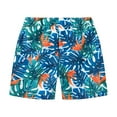 thumbnail image 5 of Gubotare Baby Swim Shorts Teen Boys Swim Trunks Quick Dry Swimwear UPF 50+ Beach Board Shorts Size 3-4T (Blue,3-4 Years), 5 of 5