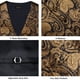 thumbnail image 5 of Conjunto de chaleco y corbata DiBangu, chaleco formal de cachemir para hombre, 5 of 6