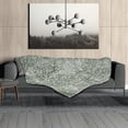 thumbnail image 6 of Sage Green Boho Blanket Soft Flannel Lightweight Retro Bohemian Throw Blanket Cozy Warm Vintage Aztec Geometric Blankets All Seasons Living Room Decor for Couch Chair Bed Sofa Office 40x50 inch, 6 of 6
