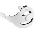 thumbnail image 1 of Serre-tête Ajustable Compatible pour Oculus Quest 2 avec Coussin de Tête, Remplacement pour Sangle Elite Sangle de Tête Protectrice Confortable Réduire la Pression - Blanc, 1 of 6