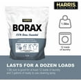 thumbnail image 6 of Harris Borax Laundry Booster and Multipurpose Cleaner, 1.5lb (Unscented), 6 of 6