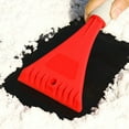 thumbnail image 5 of Ice Scraper for Car Windshield, Mini Snow Shovel, Lightweight Scratch Free Windshield Snow Scraper Ice Removal Tool with Foam Handle, Plastic Ice Shovel Scraper for Car Truck Windshield Home Window, 5 of 6