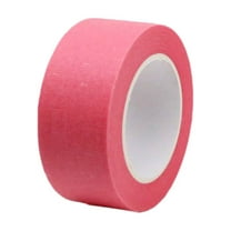 CuiLiyq Christmas Tape, Solid Color Christmas Paper Tape For Gift Packaging, 43 Ft x 0.5 Inch, Pink