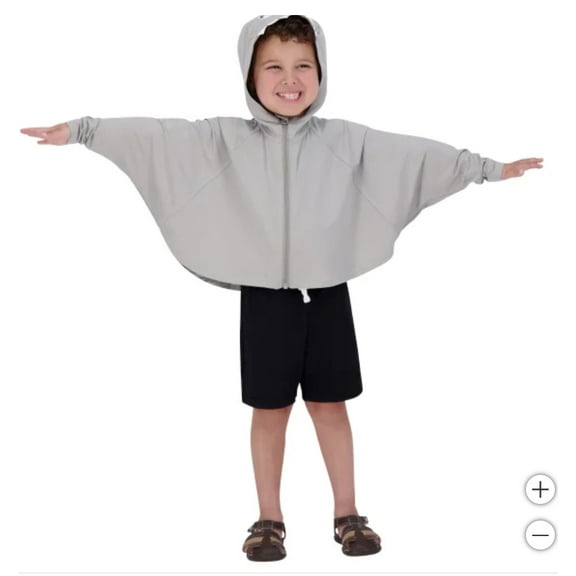 Hazel   Harper Unisex Kids' UV Sun Shield 2T-4T  Grey