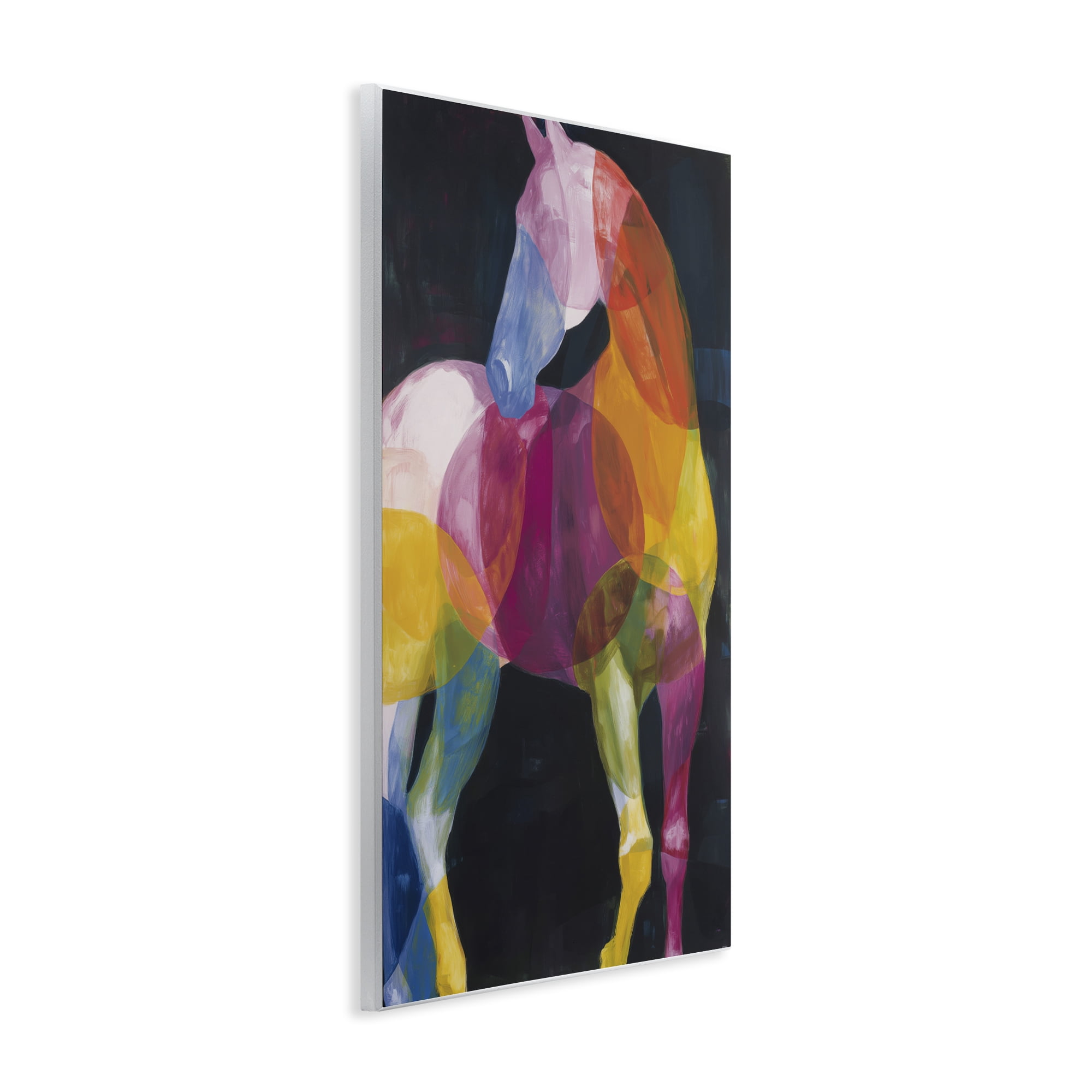 Stupell Industries Prism Horse Abstraction Wall Plaque Art, design by Chromatic Storm Studio