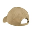 thumbnail image 2 of Port Authority Fine Twill Cap-One Size (Khaki), 2 of 4