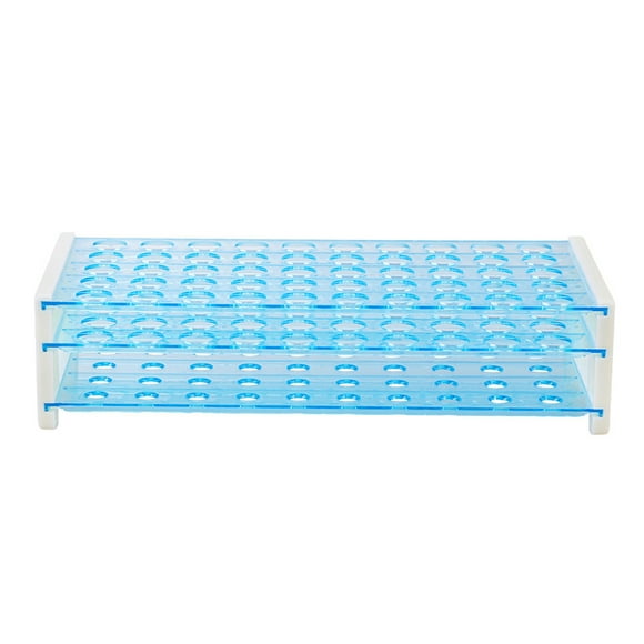 Test Tube Rack Centrifuge Tube Stand Test Tubes Holder Laboratory Test Tube Organizer(50 Holes)