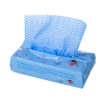 - Disposable Dish Washing Towels Non-woven Kitchen Clean Wipes Dishcloth Rags Water Absorbing