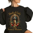 thumbnail image 4 of Our Lady of Guadalupe Sweatshirt – Virgin Mary Graphic Christian Christmas Sweater, Hermosa Mañana Desde El Cielo Religious Gift for Men and Women, 4 of 7