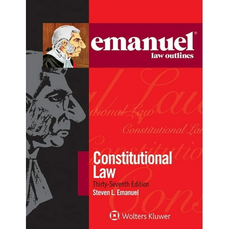 UPC: 9781543805932 | Pre-Owned Emanuel Law Outlines for Constitutional Law (Paperback) by Steven L Emanuel