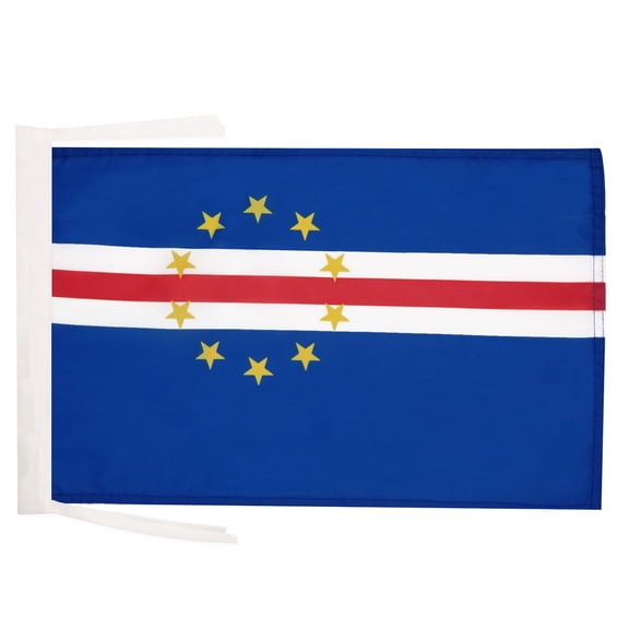 AZ Flag Cape Verde Flag 12x18 in 100D Polyester Cords 45x30 cm