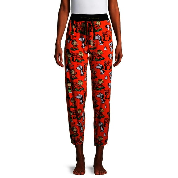Snoopy Women's Plush Sleep Jogger