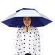 thumbnail image 1 of Sombrero de paraguas de lluvia portátil Gorra de cabeza plegable anti-UV para exteriores (gris plateado) FLhrweasw  Nuevo, 1 of 7