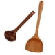 thumbnail image 5 of 1 juego de 2 cucharas y espátulas de madera antiadherentes para utensilios de cocina, 5 of 7