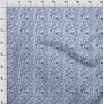 thumbnail image 4 of oneOone Cotton Cambric Medium Blue Fabric Batik Diy Clothing Quilting Fabric Print Fabric By Yard 56 Inch Wide, 4 of 5