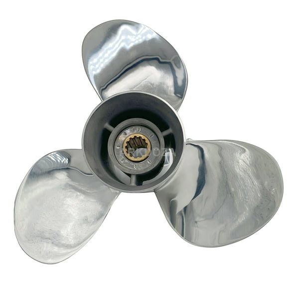 Propeller 11 1/4x14 for Yamaha Outboard 40-55HP Stainless Steel 13 Tooth OEM NO:697-45970-00-98 11.25x14