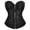 Black, variant on Lingerie for Women's Underbust Latex Sport Girdle Waist Trainer Corsets Body For Women Underbust Corsets Black XXL