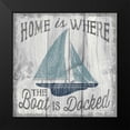 thumbnail image 2 of Marshall, Laura 15x15 Black Modern Framed Museum Art Print Titled - Up North IV, 2 of 5