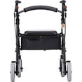 thumbnail image 2 of NOVA Medical Products 20 Zoom Rolling Walker, Black, 2 of 7