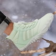 thumbnail image 1 of Bota Forrada De Piel De Nieve Zapatos De Tobillo Mujer Hombre Para Caminar Senderismo (43) Verde Wdftyju Tenis De Mujer Tenis De Hombre, 1 of 8