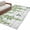 SpringGreen Ivory, variant on Spring Botanical 2'x6' Runner Rugs for Hallway Kitchen Bedside Non Slip Washable, Watercolor Leaves Flowers Birds Country Entryway Rug Runners with Rubber Backing, Long Carpet Runner for Laundry Room