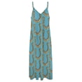 thumbnail image 6 of Horse Shoe Sleeveless Dress Loose Women's Dress Dresses Luxury Evening Dresses, 6 of 9