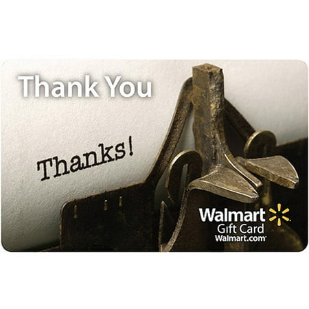 Appreciation Walmart Gift Card