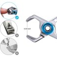 thumbnail image 4 of 2 Pieces Oversized Thick Nail Clippers for Tough Toenails Fingernails Stainless Steel Fingernail Clipper Ultra Wide Jaw Sharp Trimmer Ingrown Manicure Pedicure Men Women Elder, 2 Size(Sliver), 4 of 5