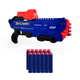 thumbnail image 1 of Juguete Pistola Rifle Dardos Tipo Escopeta con Mira 20 Metros Lanzador para Niños azul Grande, 1 of 4