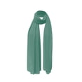 thumbnail image 4 of IBTOM CASTLE Muslim Chiffon Abaya for Women Open Front Cardigan Modest Dress with Hijab Scarf Middle East Arabian Robe Islamic Long Dress L Mint Green, 4 of 8