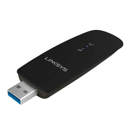 Linksys WUSB6300 AC1200 Wireless-AC USB Adapter (Best Wireless Ac Usb Adapter)