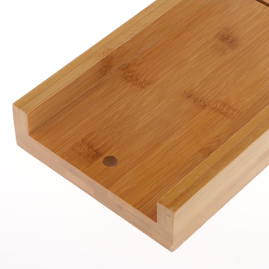 2x Wooden Box Silicone Loaf Rectangle Soap Making Mould