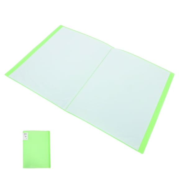 A3 Diamond Drawing Organizer Book 30 Pages Plastic Cover Art Portfolio Diamond Art Storage Book Diamond Drawing Portfolio Folder