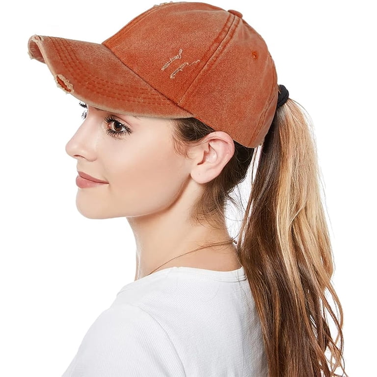 Muryobao Women Ponytail Criss Cross Messy Buns Ponycaps  display picture 1