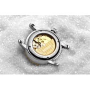 GUANQIN Men Analog Fashion Automatic Self-Winding Mechanical Stainless Steel Leather Wrist Watch Date Luminous