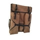 thumbnail image 4 of Estuche para ilustraciones artísticas, bolsa para bloc de dibujo, mochila organizadora de viaje portátil de lona para Marrón, 4 of 9