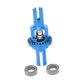 thumbnail image 2 of 1:28 RC Car Diferencial Reemplazo Pieza de Repuesto de Metal Accesorio de Coche RC para azul, 2 of 9