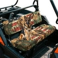 thumbnail image 2 of Uorisanigo UTV Bench Seat Cover Set for Kawasaki Mule 3010 Diesel 4x4 2003-2008, Dachshund Camo American Flag Mule Seat Cover Protector All Weather Protection, Replacement UTV Seats Cushion, 2 of 7