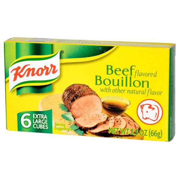 Knorr Beef Bouillon Cubes 2.33 oz Pouches Pack of 2
