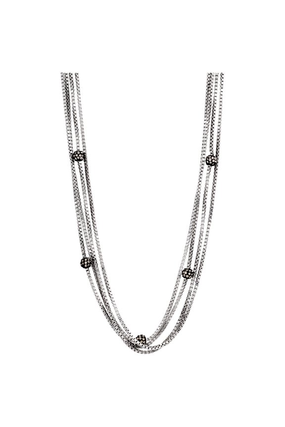 Brilliance Silver 18 Inches Necklace MKJ2015040