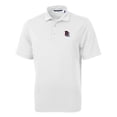 thumbnail image 2 of Men's Cutter & Buck White Round Rock Express Big & Tall Virtue Eco Pique Recycled Polo, 2 of 3
