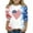 Red, variant on Mlqidk Patriotic Shirts for Girls 10-12 3/4 Sleeve 4th Of July American Flag T-Shirts Kids Independence Day Red White and Blue Crew Neck Tee Tops Kids Blue 10-11Y