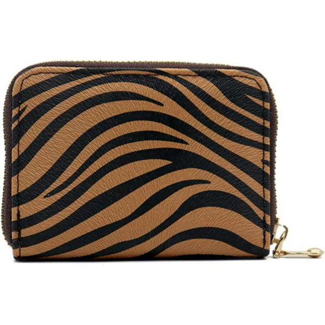 HUGFEGWE Purse Series Skin Zipper Closure Large Capacity Multiple Pockets Money Storage Portable Faux Leather Credit Card CJB91-53029