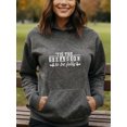 thumbnail image 3 of Casual Spirit Christmas Hoodie for Men Women, Holiday Pullover Hooded Sweatshirt, Cozy Cotton Poly Blend, Funny Winter Xmas Gift Outfit, 3 of 5